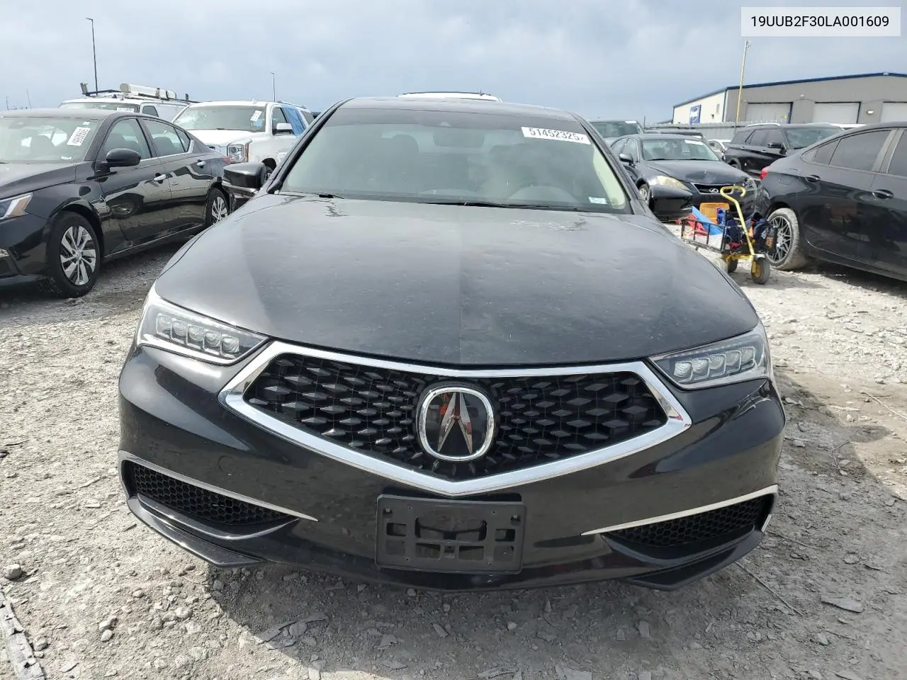 2020 Acura Tlx VIN: 19UUB2F30LA001609 Lot: 51452325
