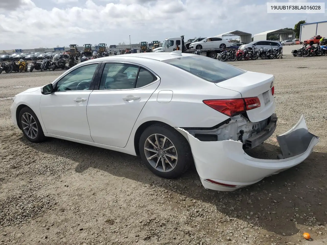 2020 Acura Tlx VIN: 19UUB1F38LA016028 Lot: 51489205
