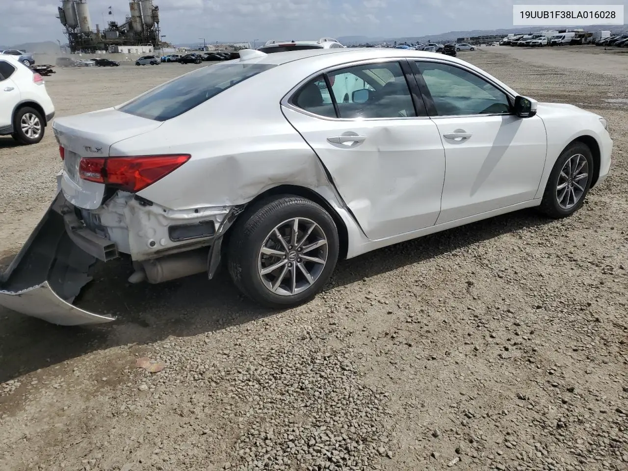2020 Acura Tlx VIN: 19UUB1F38LA016028 Lot: 51489205
