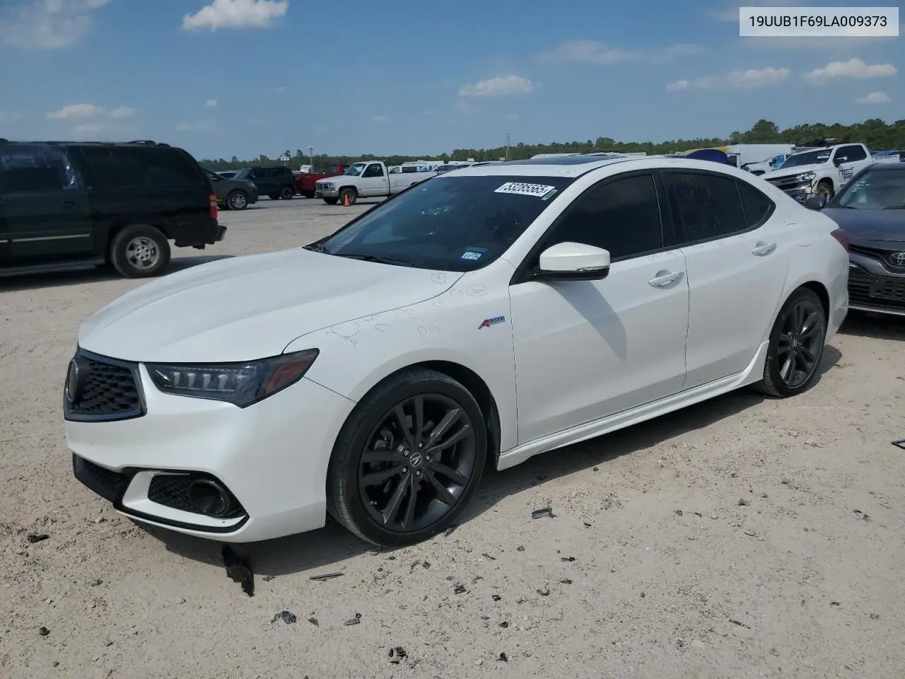 2020 Acura Tlx Technology VIN: 19UUB1F69LA009373 Lot: 53285565