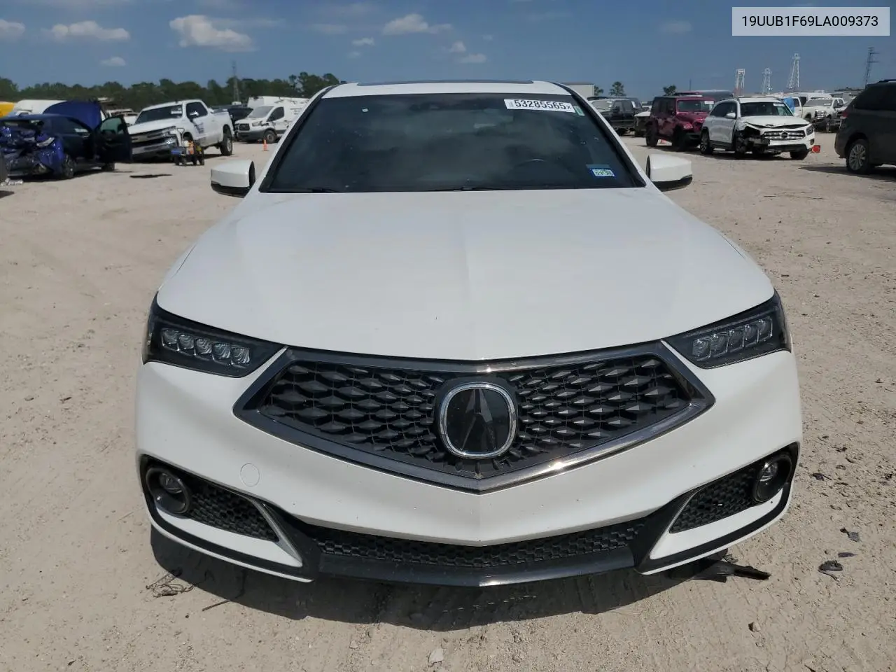 2020 Acura Tlx Technology VIN: 19UUB1F69LA009373 Lot: 53285565