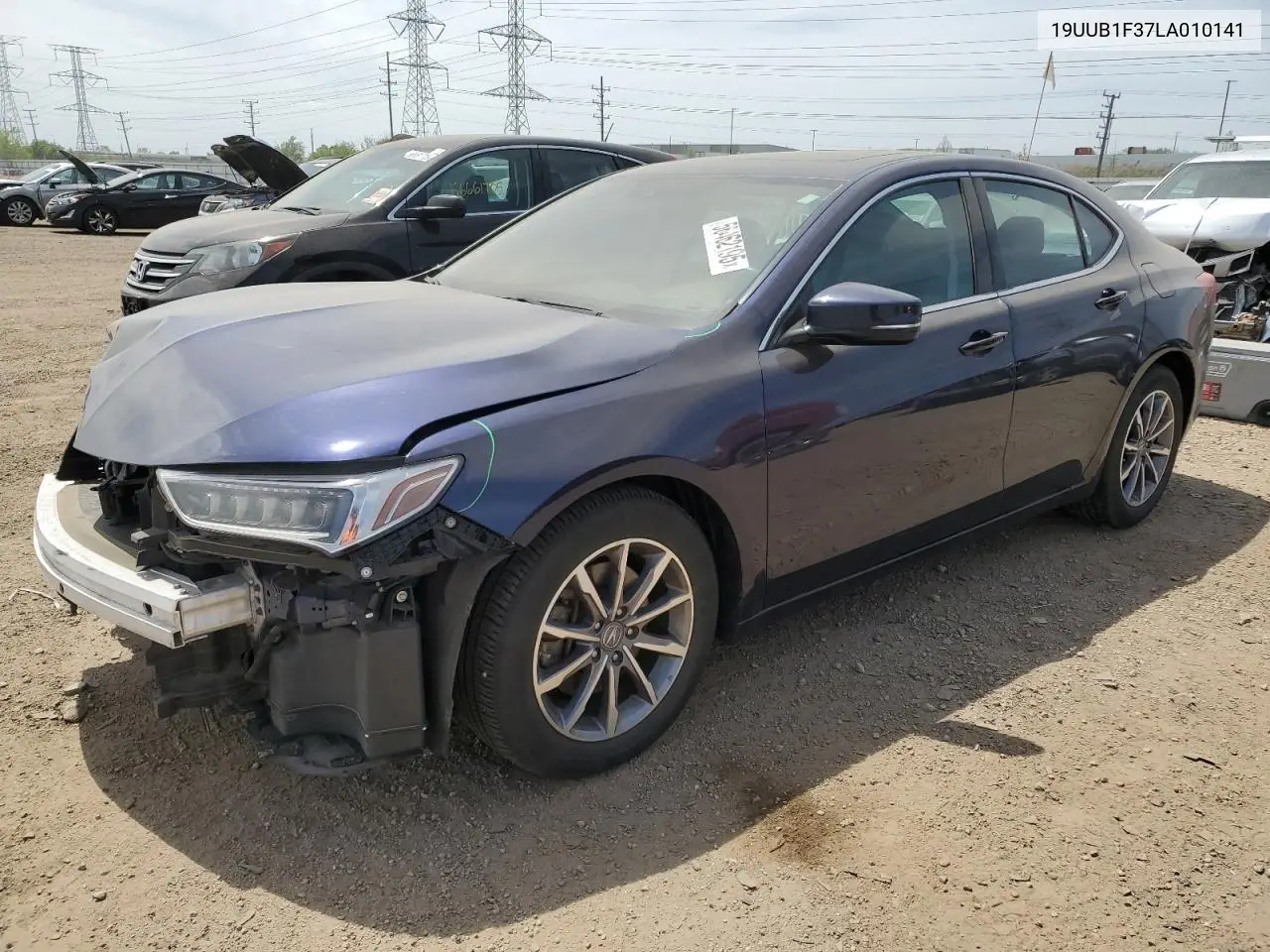 2020 Acura Tlx VIN: 19UUB1F37LA010141 Lot: 56462195