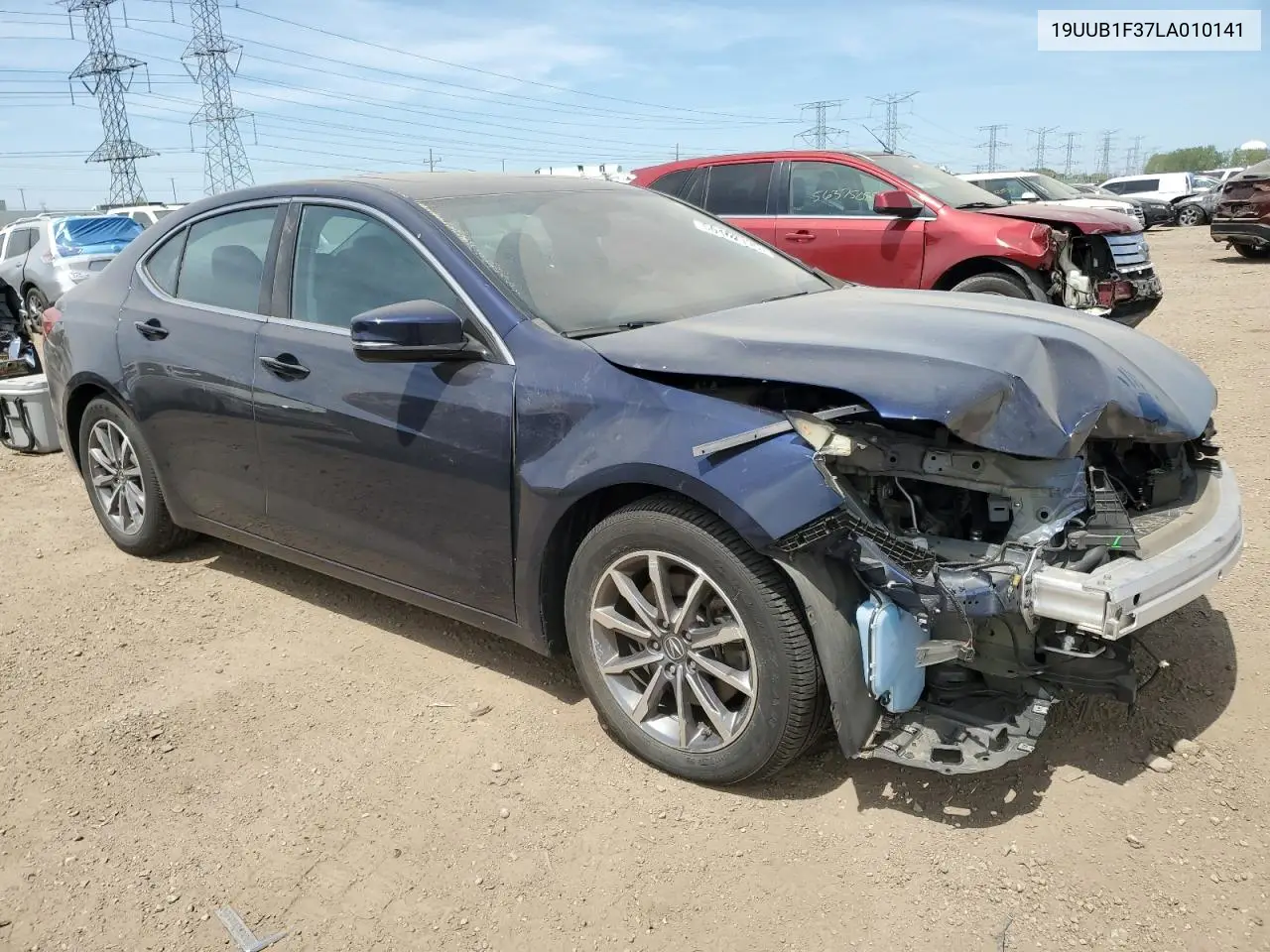 2020 Acura Tlx VIN: 19UUB1F37LA010141 Lot: 56462195
