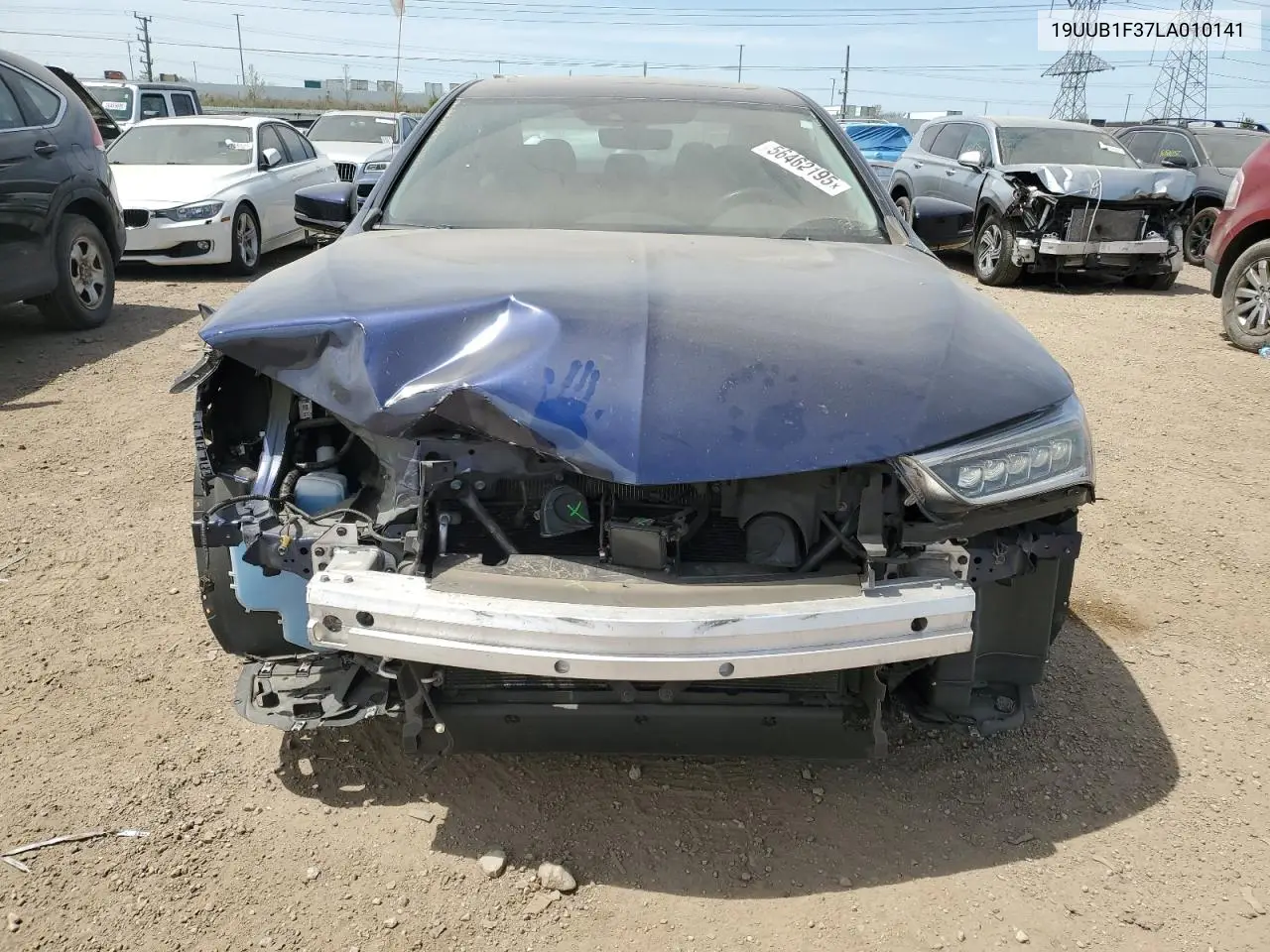 2020 Acura Tlx VIN: 19UUB1F37LA010141 Lot: 56462195