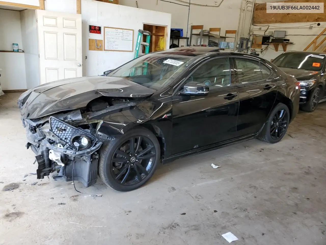 2020 Acura Tlx Technology VIN: 19UUB3F66LA002442 Lot: 57103055
