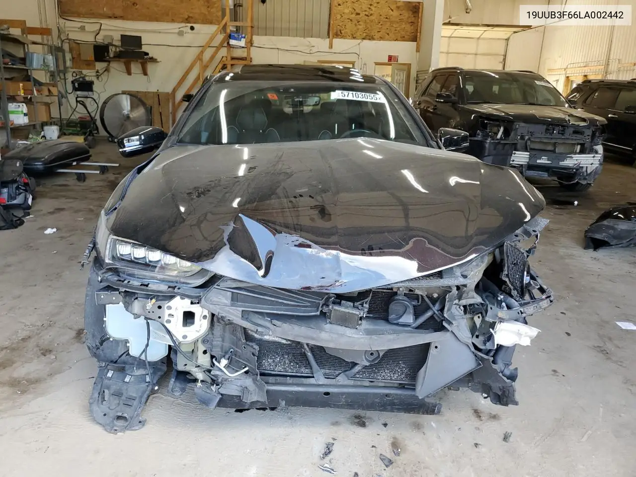 2020 Acura Tlx Technology VIN: 19UUB3F66LA002442 Lot: 57103055