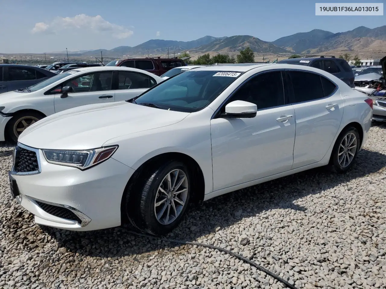2020 Acura Tlx VIN: 19UUB1F36LA013015 Lot: 62006415