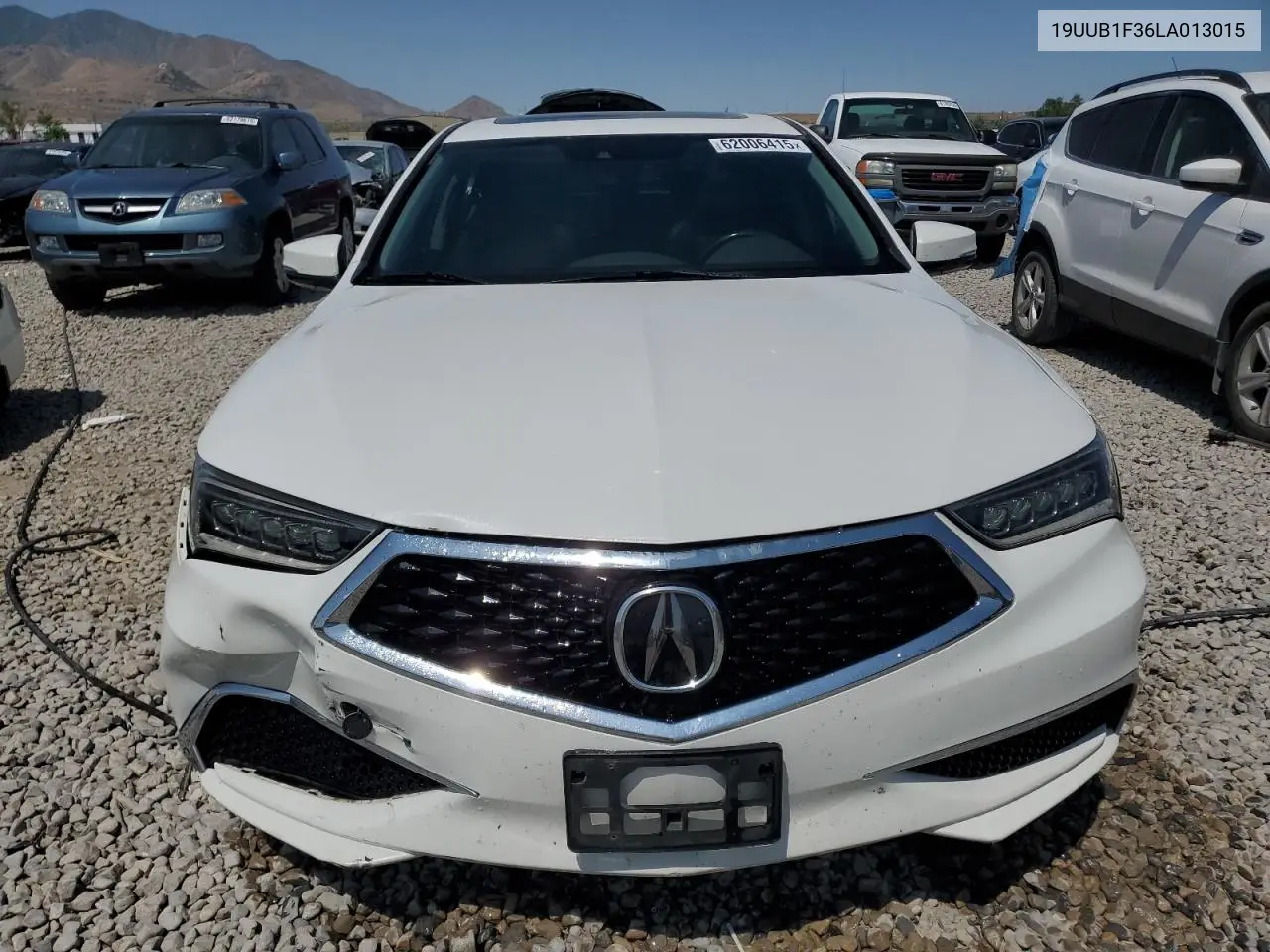 2020 Acura Tlx VIN: 19UUB1F36LA013015 Lot: 62006415