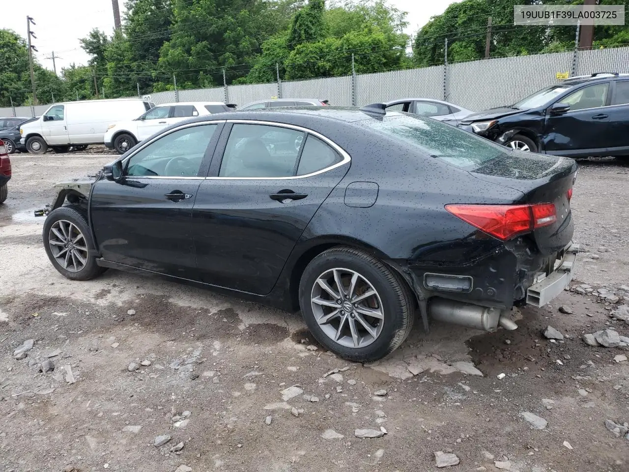 2020 Acura Tlx VIN: 19UUB1F39LA003725 Lot: 62108405