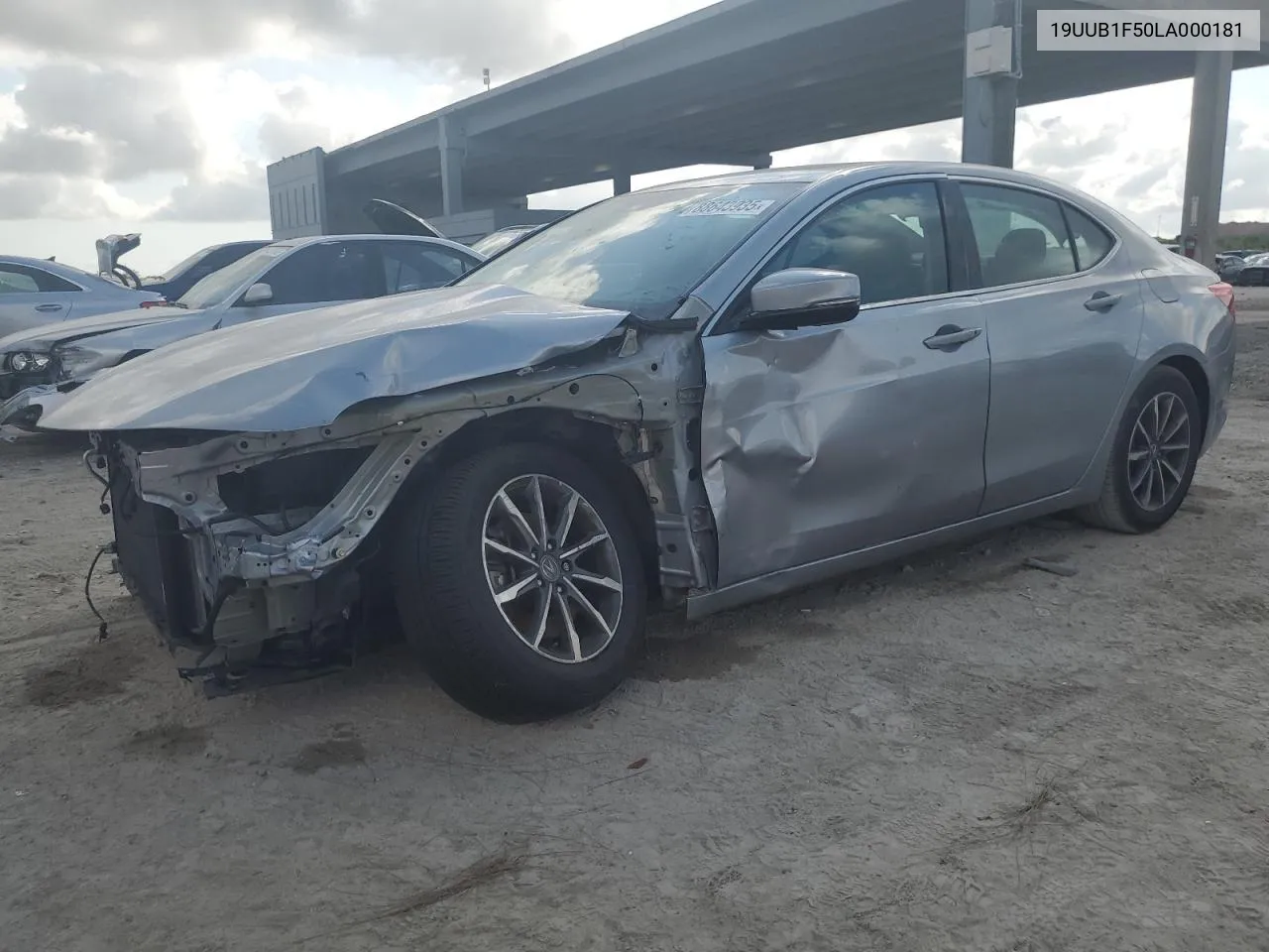 2020 Acura Tlx Technology VIN: 19UUB1F50LA000181 Lot: 88643935