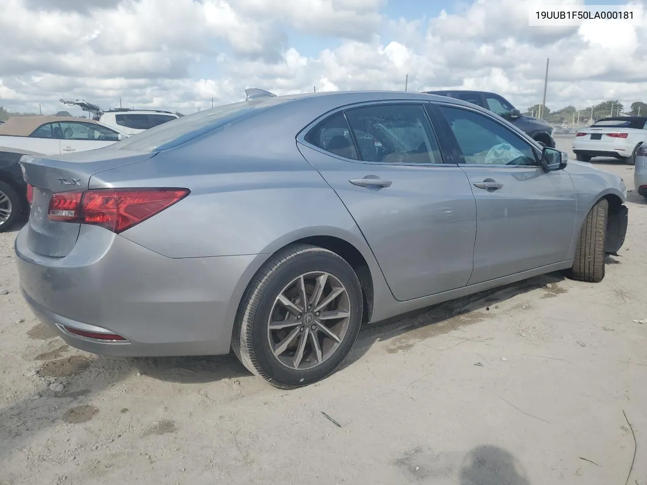 2020 Acura Tlx Technology VIN: 19UUB1F50LA000181 Lot: 88643935