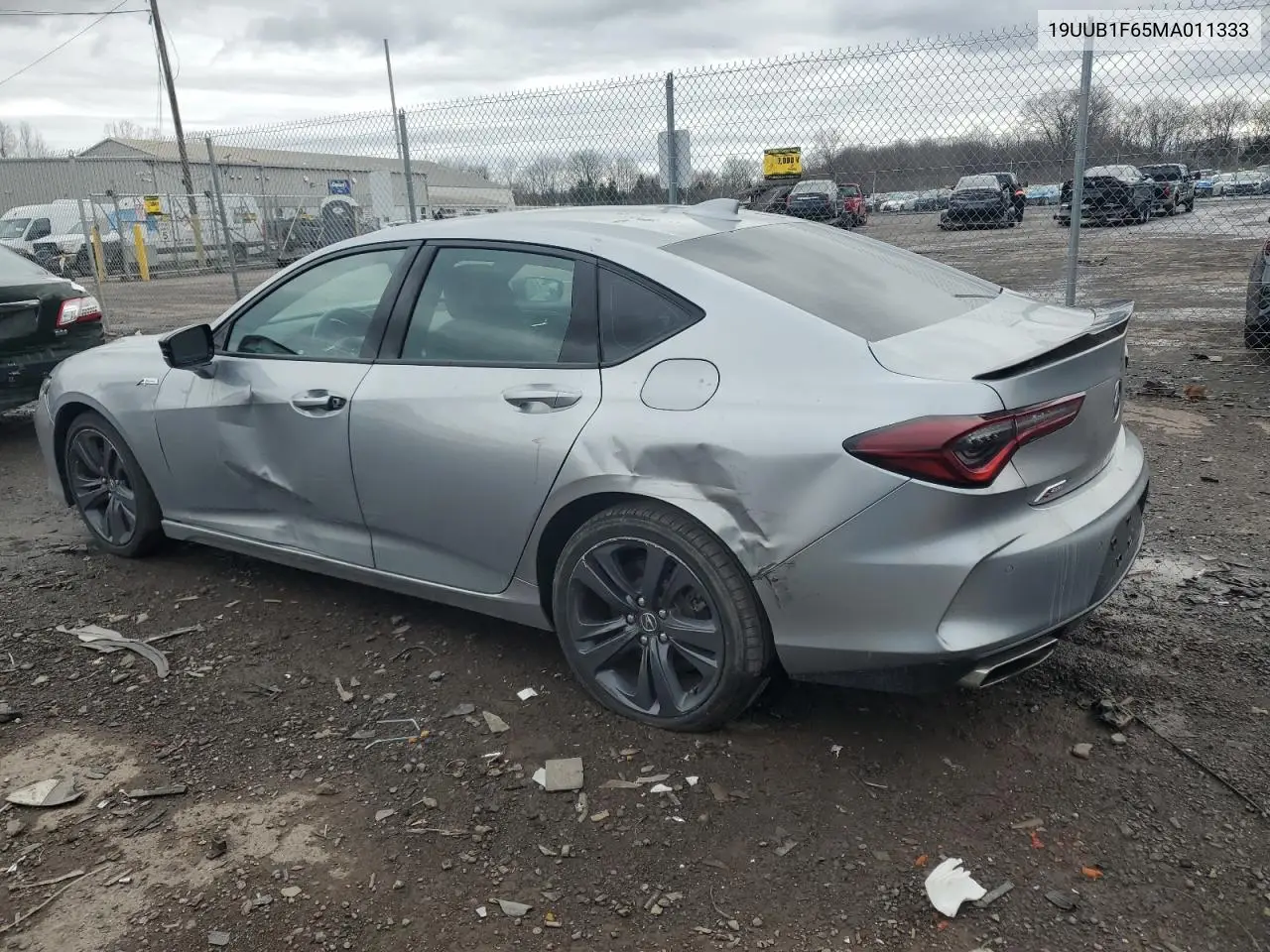 2021 Acura Tlx Technology VIN: 19UUB1F65MA011333 Lot: 48488595