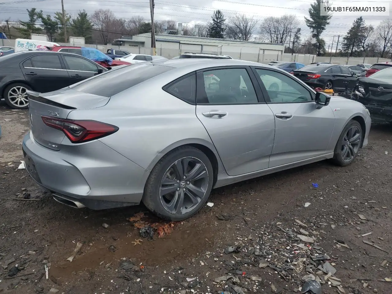 2021 Acura Tlx Technology VIN: 19UUB1F65MA011333 Lot: 48488595