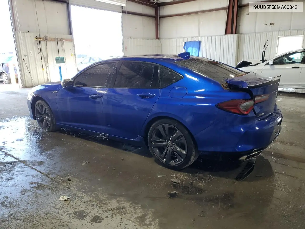 2021 Acura Tlx Tech A VIN: 19UUB5F58MA003421 Lot: 49899435
