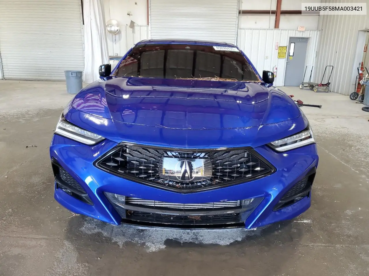 2021 Acura Tlx Tech A VIN: 19UUB5F58MA003421 Lot: 49899435