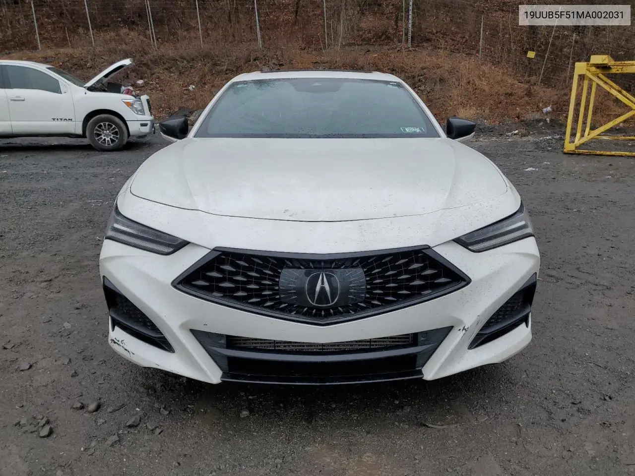 2021 Acura Tlx Tech A VIN: 19UUB5F51MA002031 Lot: 50867385
