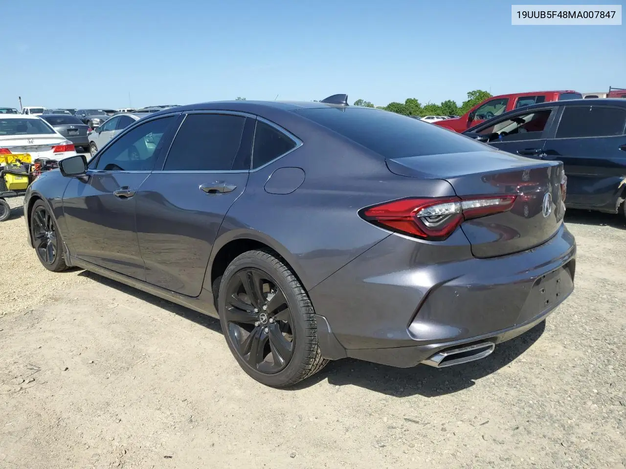 2021 Acura Tlx Technology VIN: 19UUB5F48MA007847 Lot: 51637005