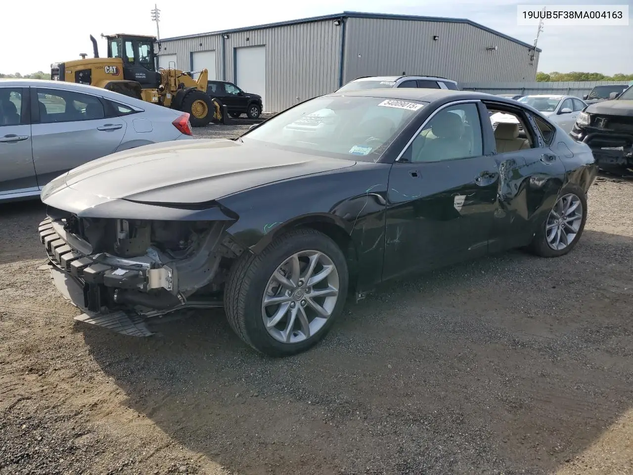 2021 Acura Tlx VIN: 19UUB5F38MA004163 Lot: 54009015