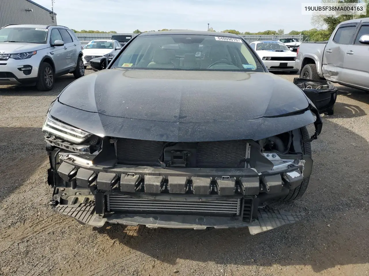 2021 Acura Tlx VIN: 19UUB5F38MA004163 Lot: 54009015