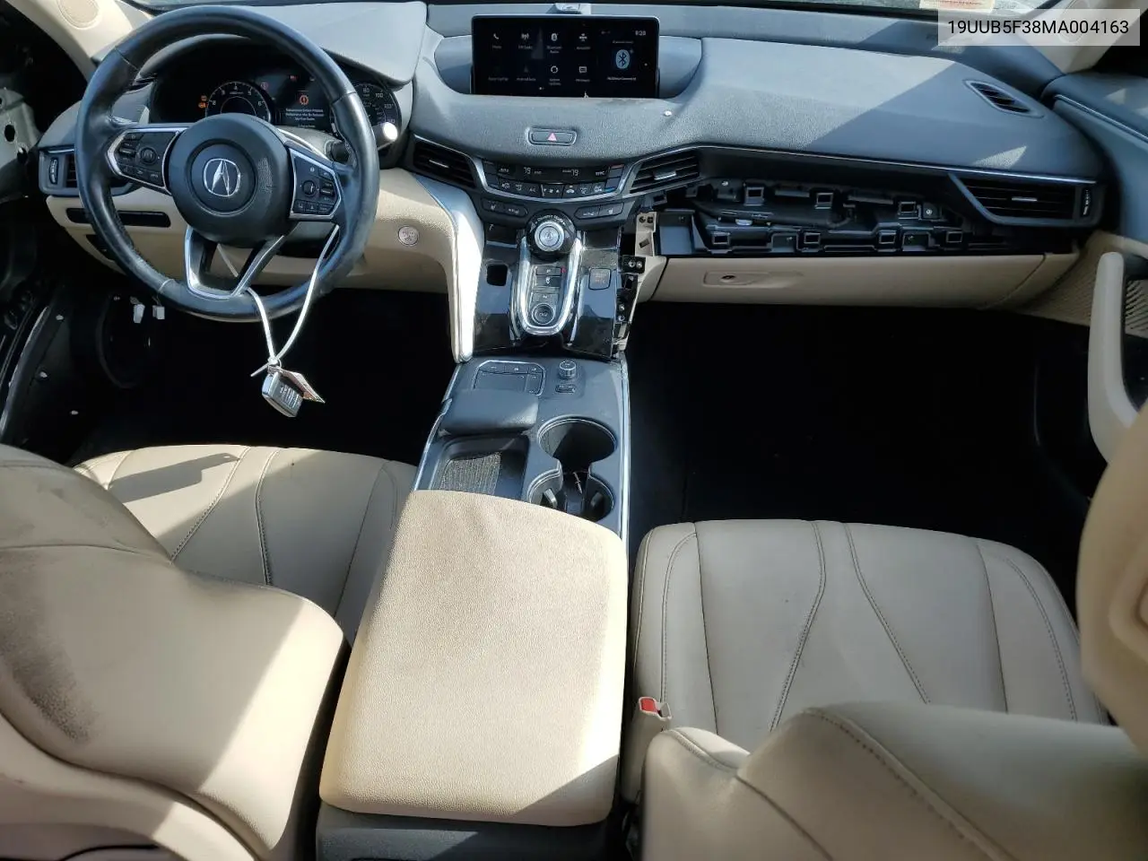 2021 Acura Tlx VIN: 19UUB5F38MA004163 Lot: 54009015