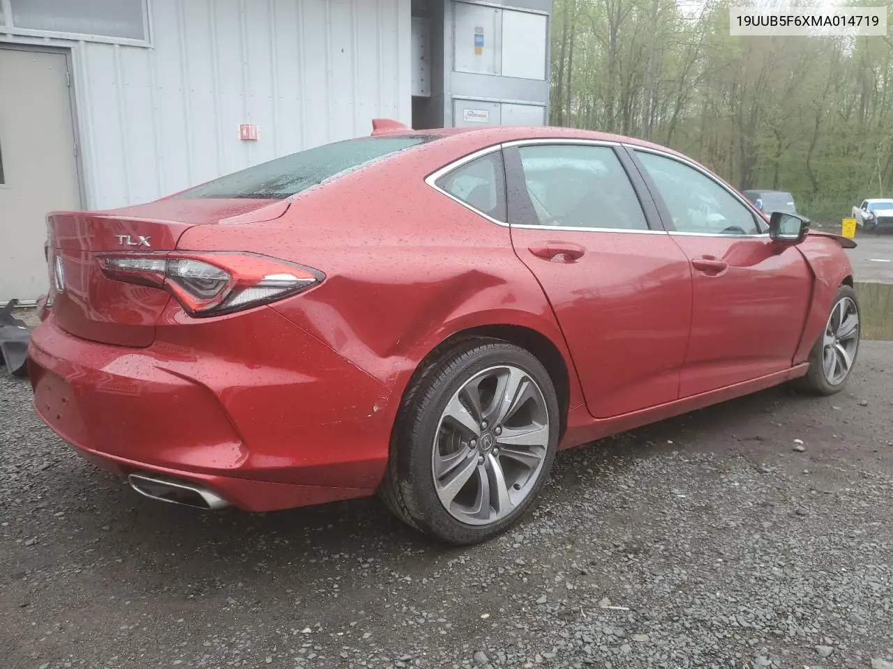 2021 Acura Tlx Advance VIN: 19UUB5F6XMA014719 Lot: 54900215