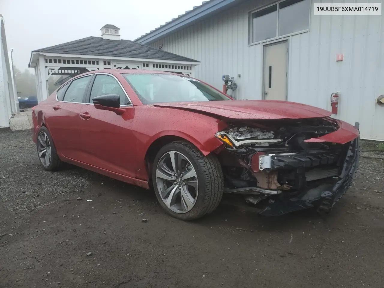 2021 Acura Tlx Advance VIN: 19UUB5F6XMA014719 Lot: 54900215