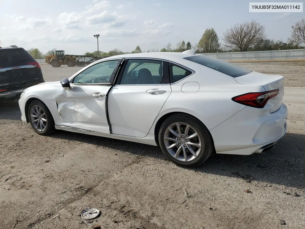 2021 Acura Tlx VIN: 19UUB5F32MA011142 Lot: 54945645