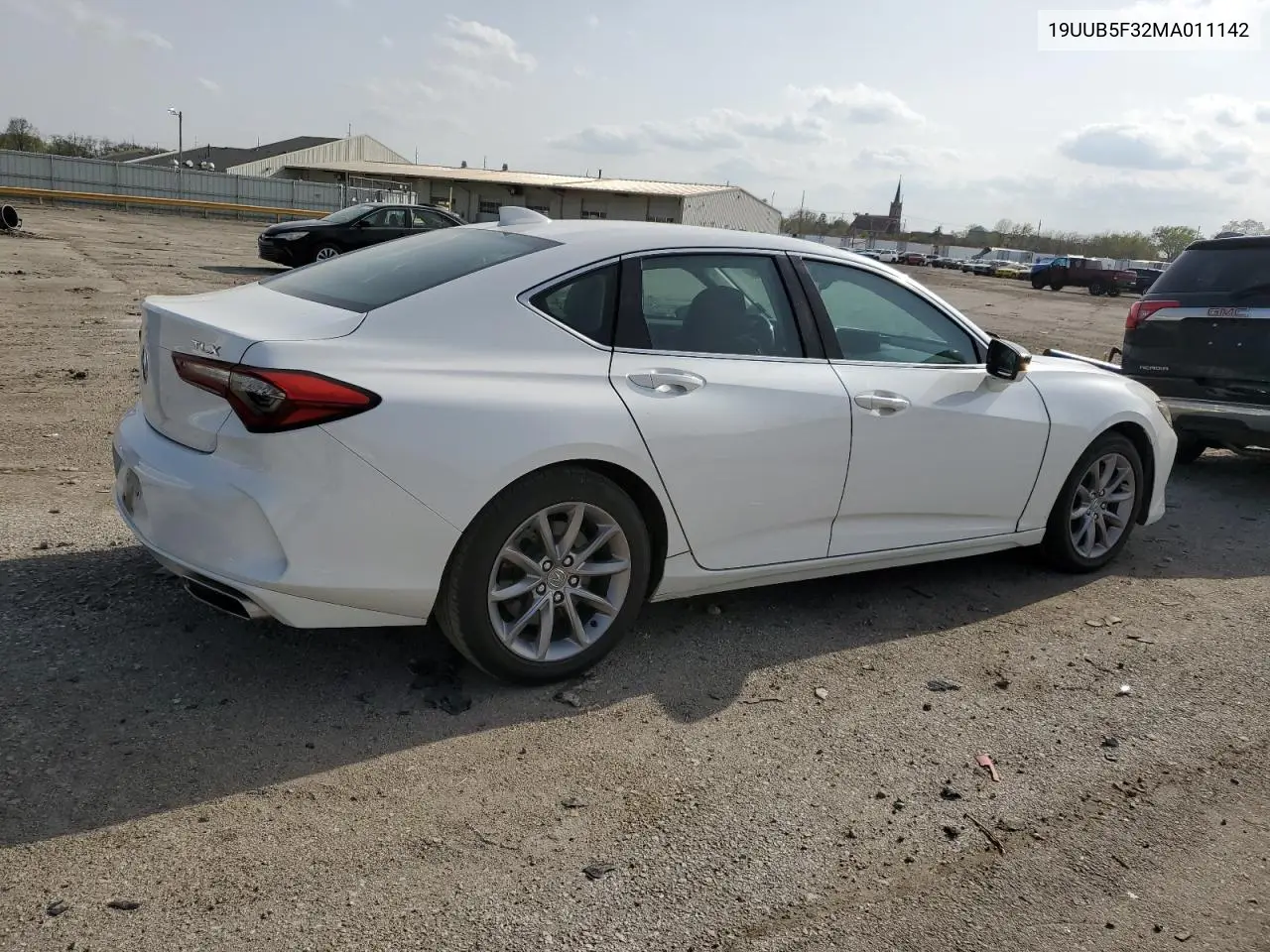 2021 Acura Tlx VIN: 19UUB5F32MA011142 Lot: 54945645