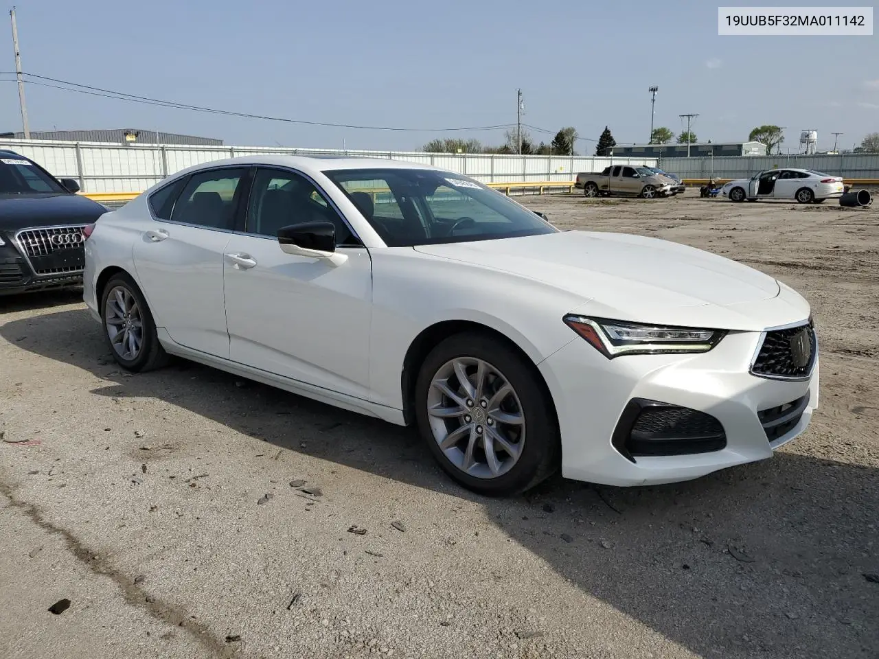 2021 Acura Tlx VIN: 19UUB5F32MA011142 Lot: 54945645