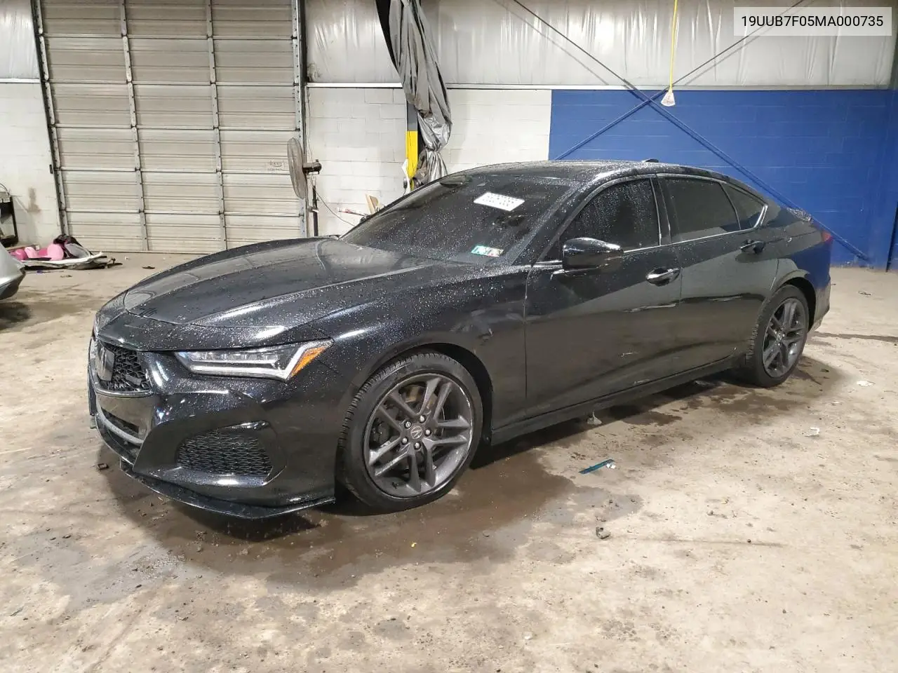 2021 Acura Tlx Type S VIN: 19UUB7F05MA000735 Lot: 55267355