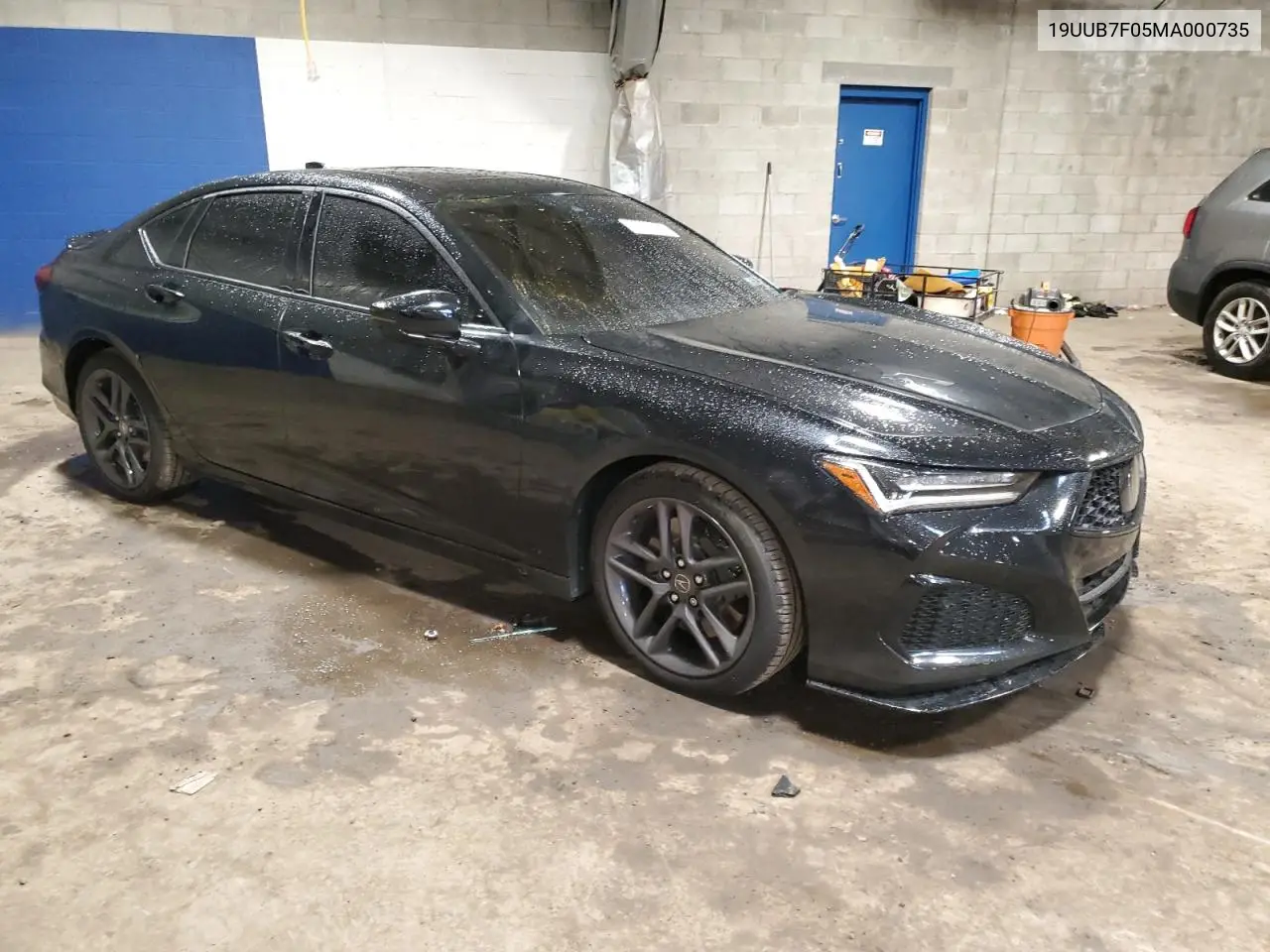 2021 Acura Tlx Type S VIN: 19UUB7F05MA000735 Lot: 55267355