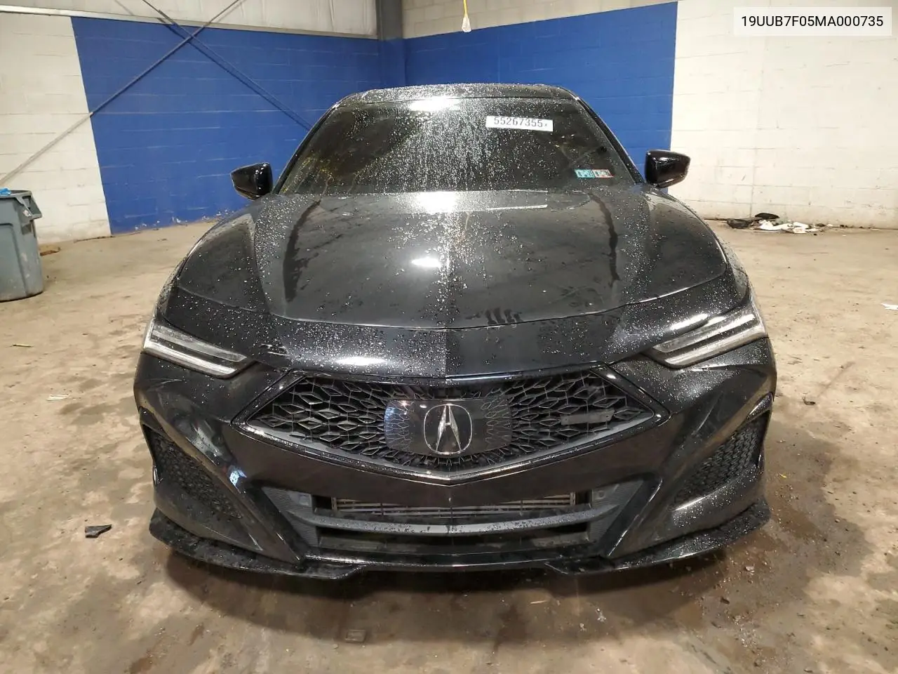 2021 Acura Tlx Type S VIN: 19UUB7F05MA000735 Lot: 55267355
