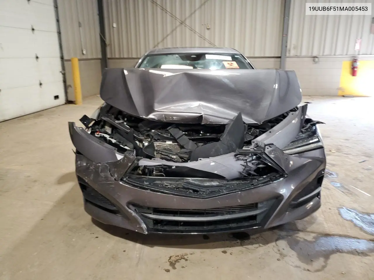 2021 Acura Tlx Tech A VIN: 19UUB6F51MA005453 Lot: 55778175