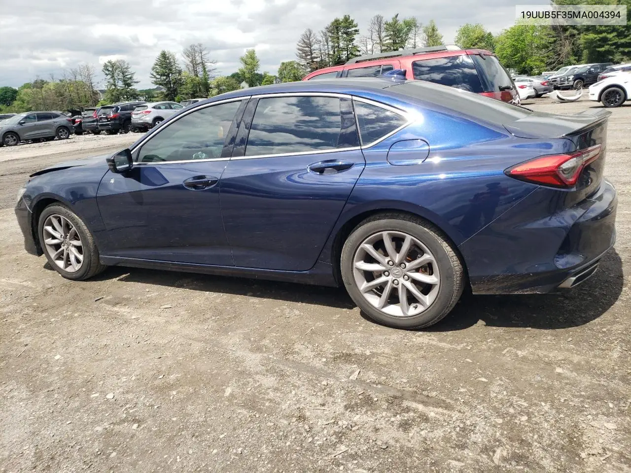 2021 Acura Tlx VIN: 19UUB5F35MA004394 Lot: 56005655