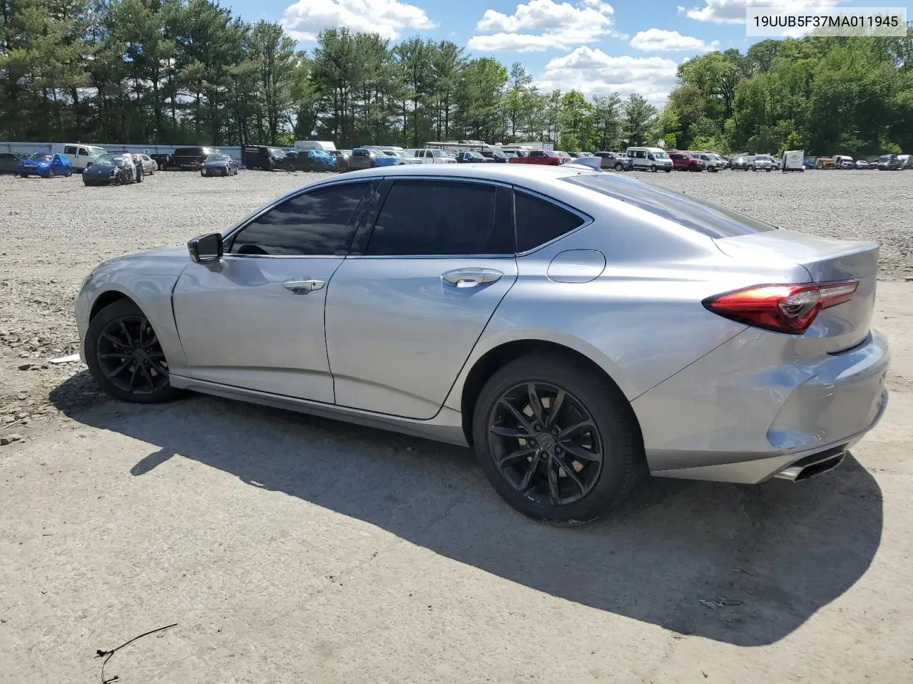 2021 Acura Tlx VIN: 19UUB5F37MA011945 Lot: 56095075