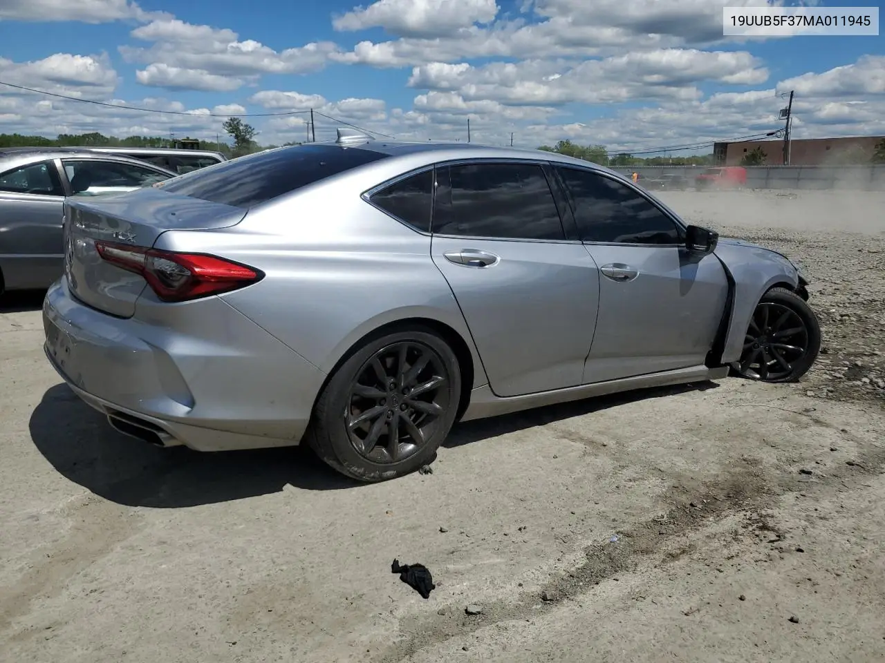 2021 Acura Tlx VIN: 19UUB5F37MA011945 Lot: 56095075