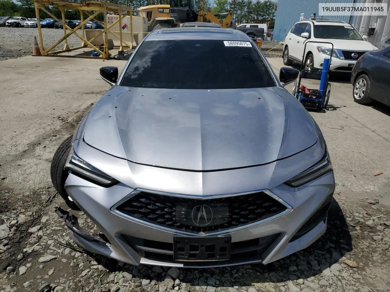2021 Acura Tlx VIN: 19UUB5F37MA011945 Lot: 56095075