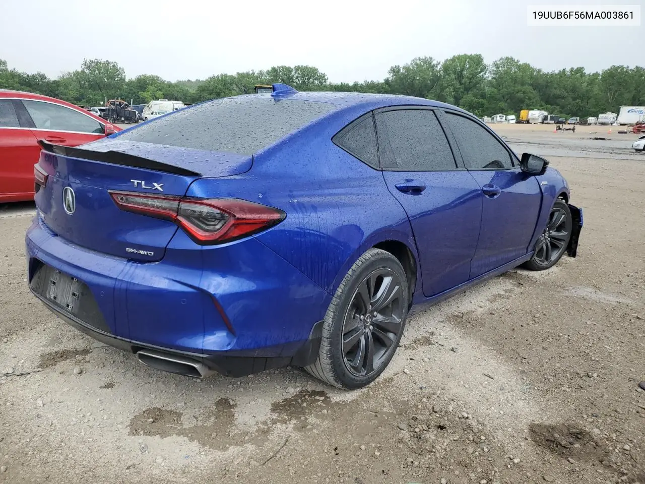 2021 Acura Tlx Tech A VIN: 19UUB6F56MA003861 Lot: 56301545