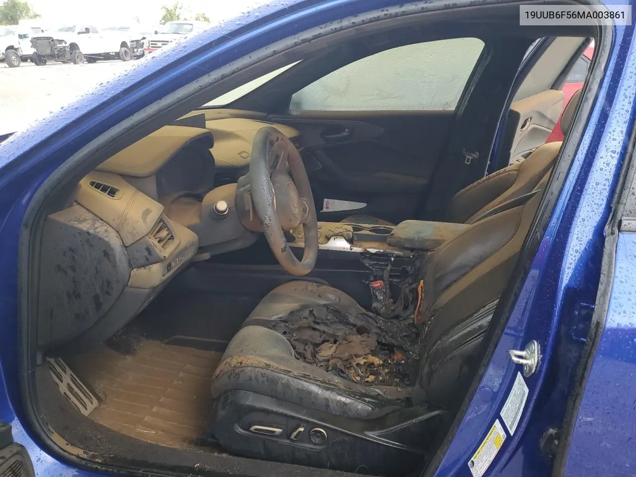 2021 Acura Tlx Tech A VIN: 19UUB6F56MA003861 Lot: 56301545