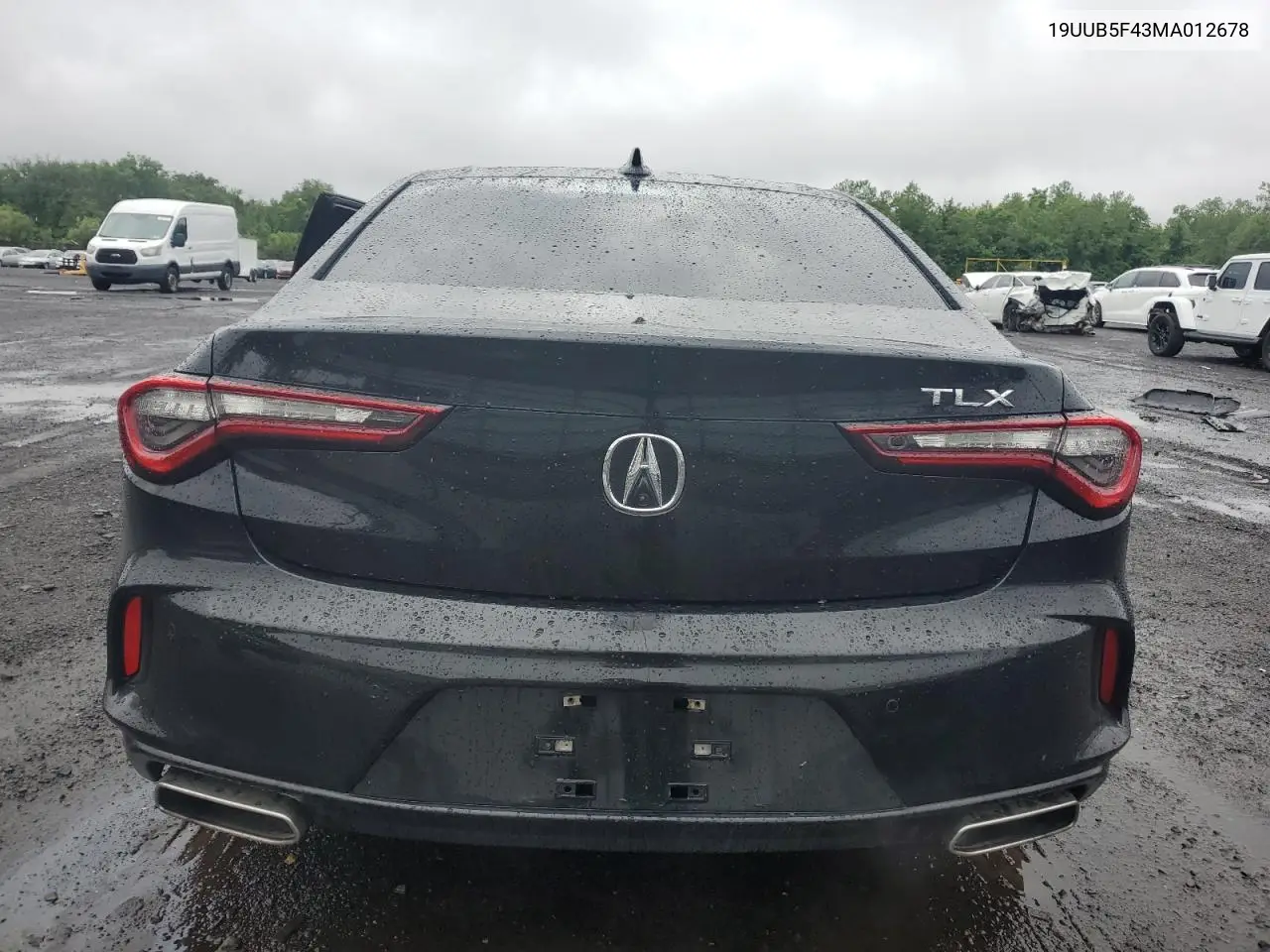 2021 Acura Tlx Technology VIN: 19UUB5F43MA012678 Lot: 59472815