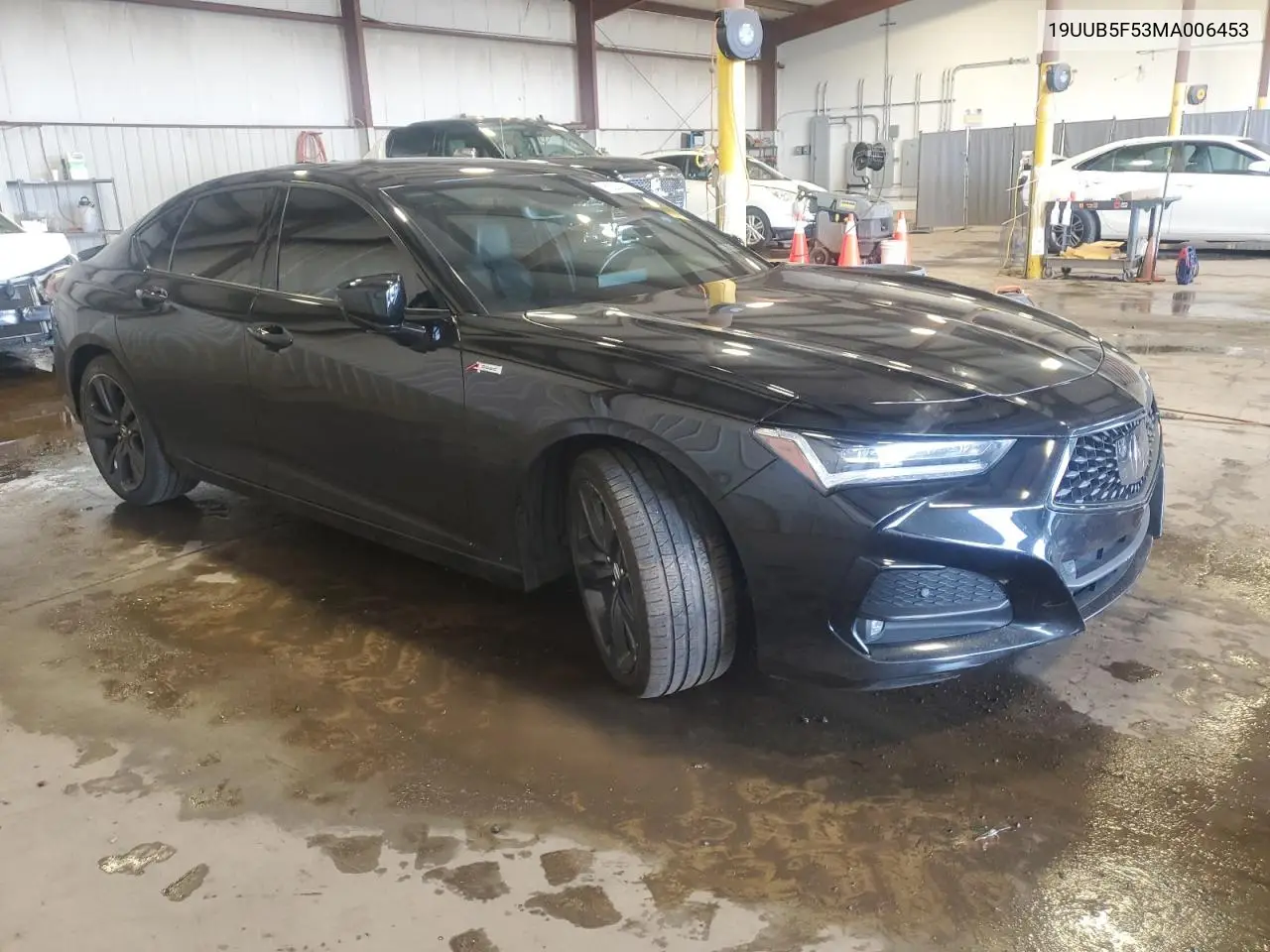 2021 Acura Tlx Tech A VIN: 19UUB5F53MA006453 Lot: 60204185