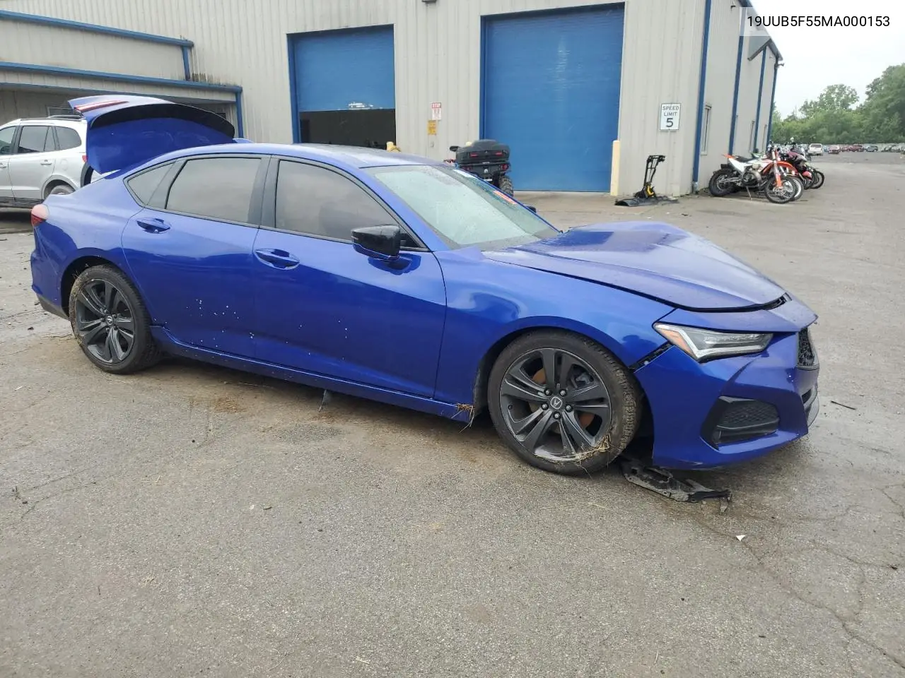 2021 Acura Tlx Tech A VIN: 19UUB5F55MA000153 Lot: 61359025