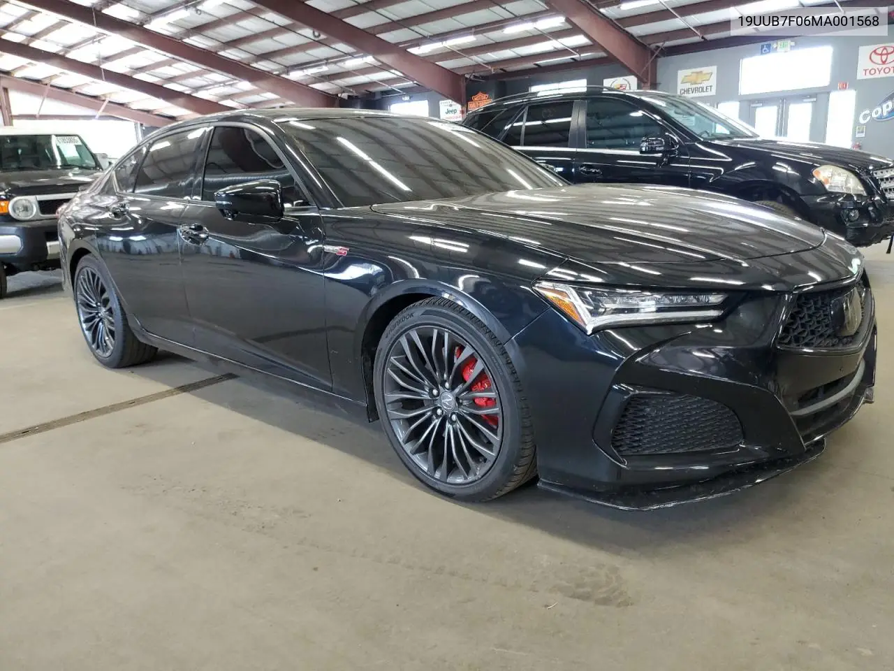 2021 Acura Tlx Type S VIN: 19UUB7F06MA001568 Lot: 61947715