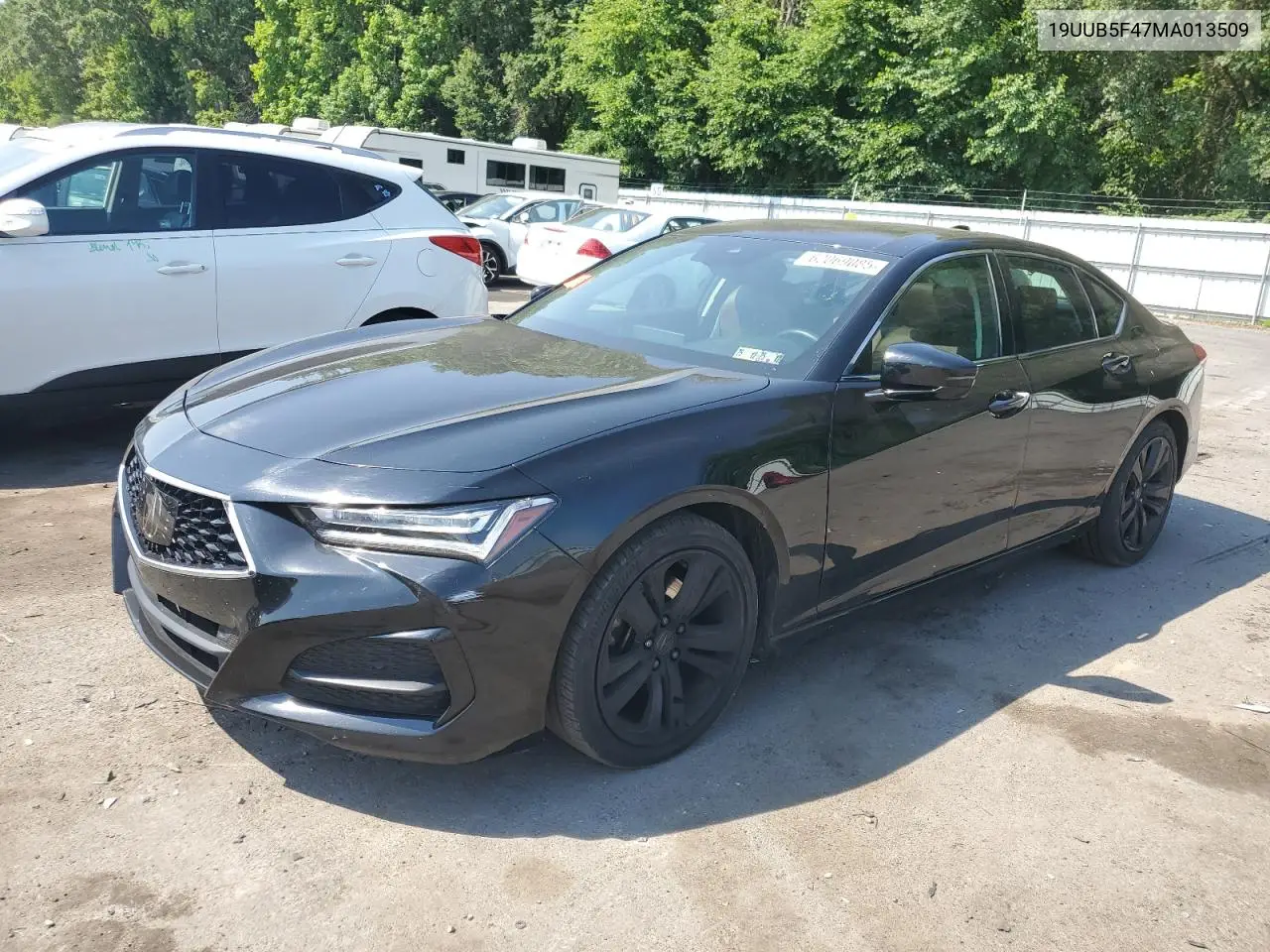 2021 Acura Tlx Technology VIN: 19UUB5F47MA013509 Lot: 62069085