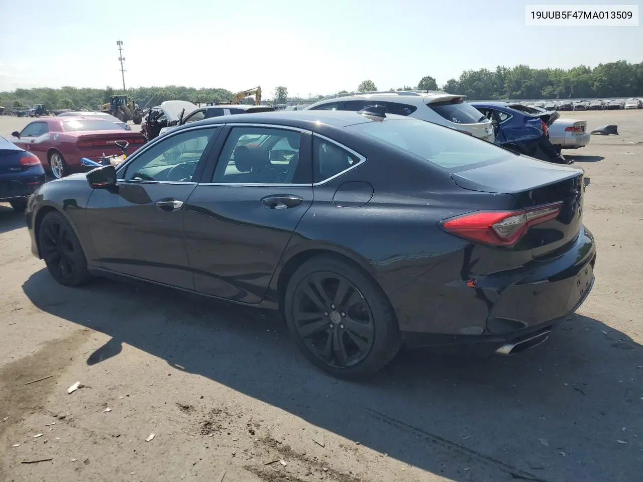 2021 Acura Tlx Technology VIN: 19UUB5F47MA013509 Lot: 62069085