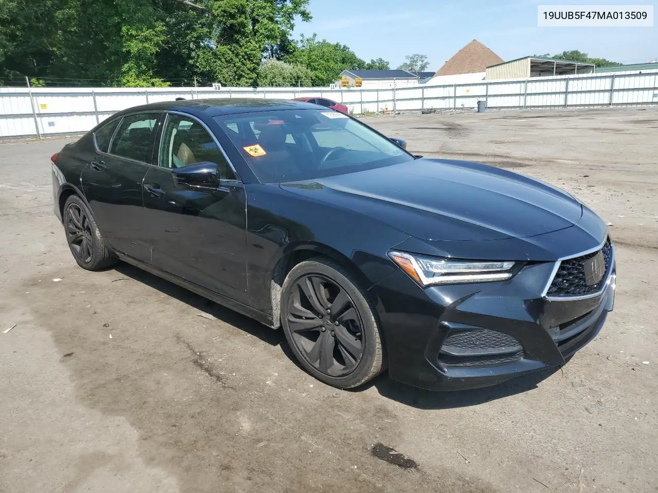 2021 Acura Tlx Technology VIN: 19UUB5F47MA013509 Lot: 62069085