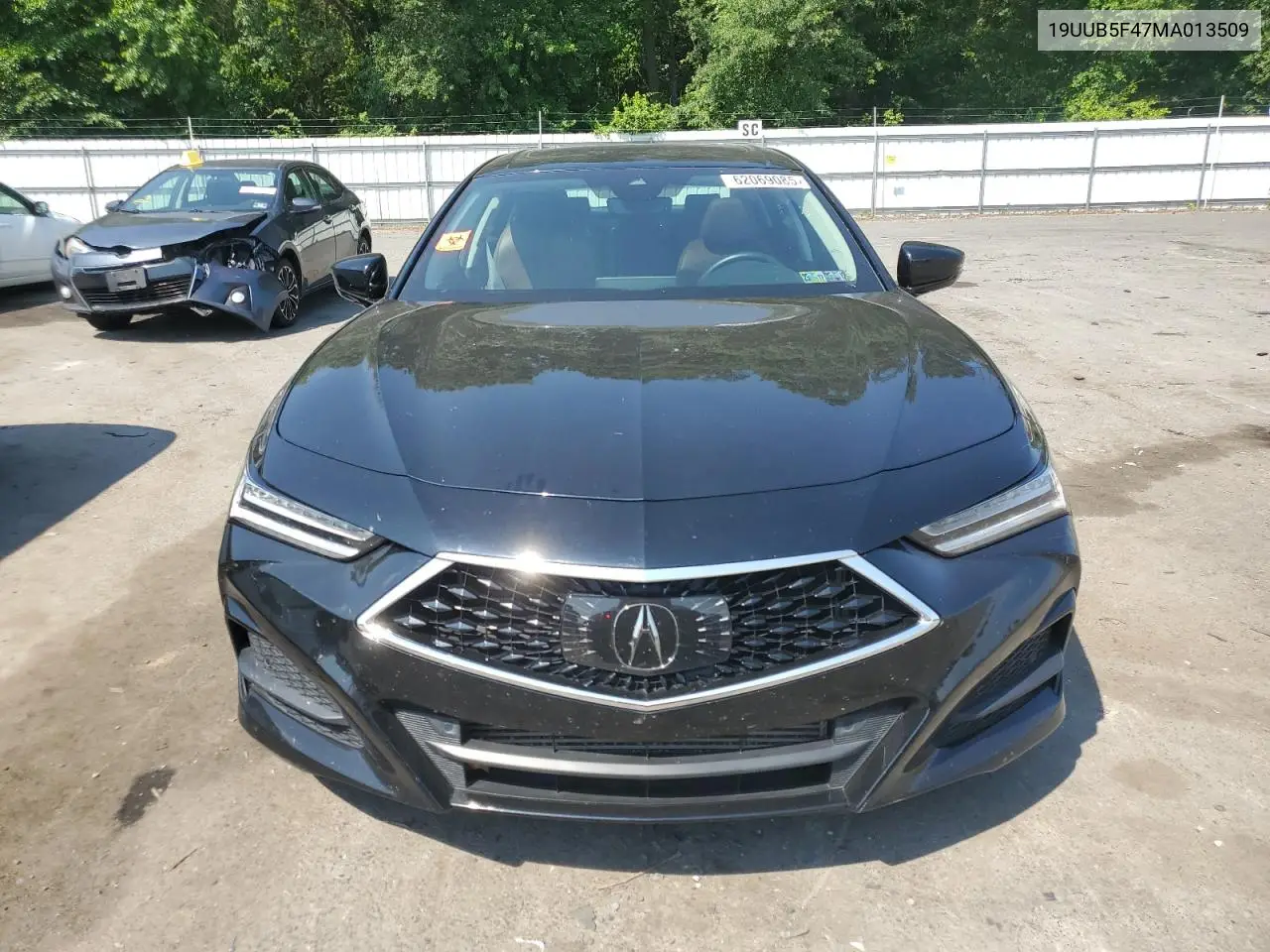 2021 Acura Tlx Technology VIN: 19UUB5F47MA013509 Lot: 62069085