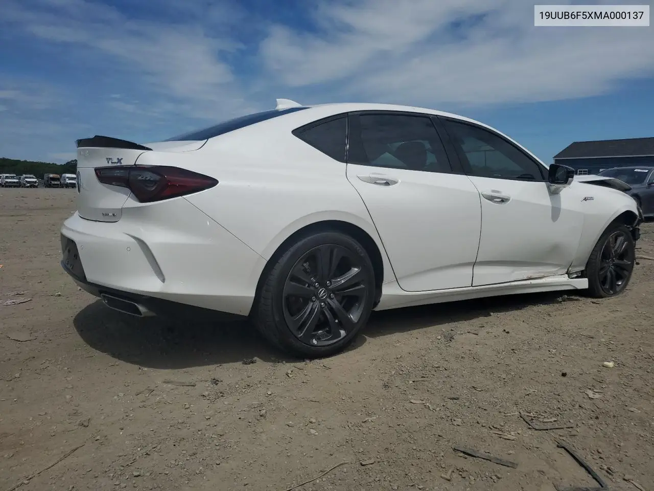 2021 Acura Tlx Tech A VIN: 19UUB6F5XMA000137 Lot: 62258045