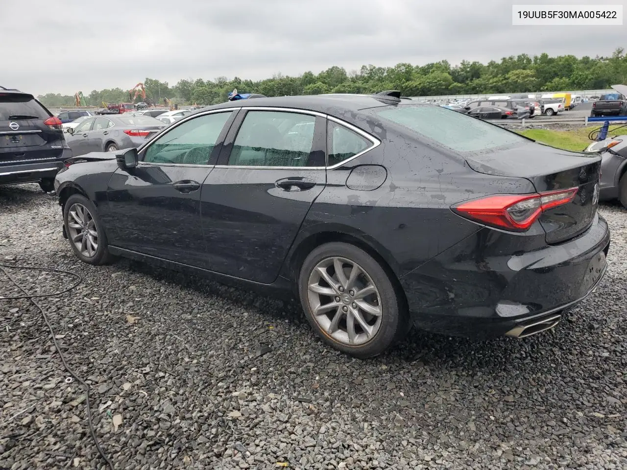 2021 Acura Tlx VIN: 19UUB5F30MA005422 Lot: 62510945