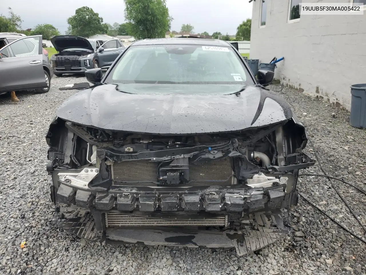 2021 Acura Tlx VIN: 19UUB5F30MA005422 Lot: 62510945